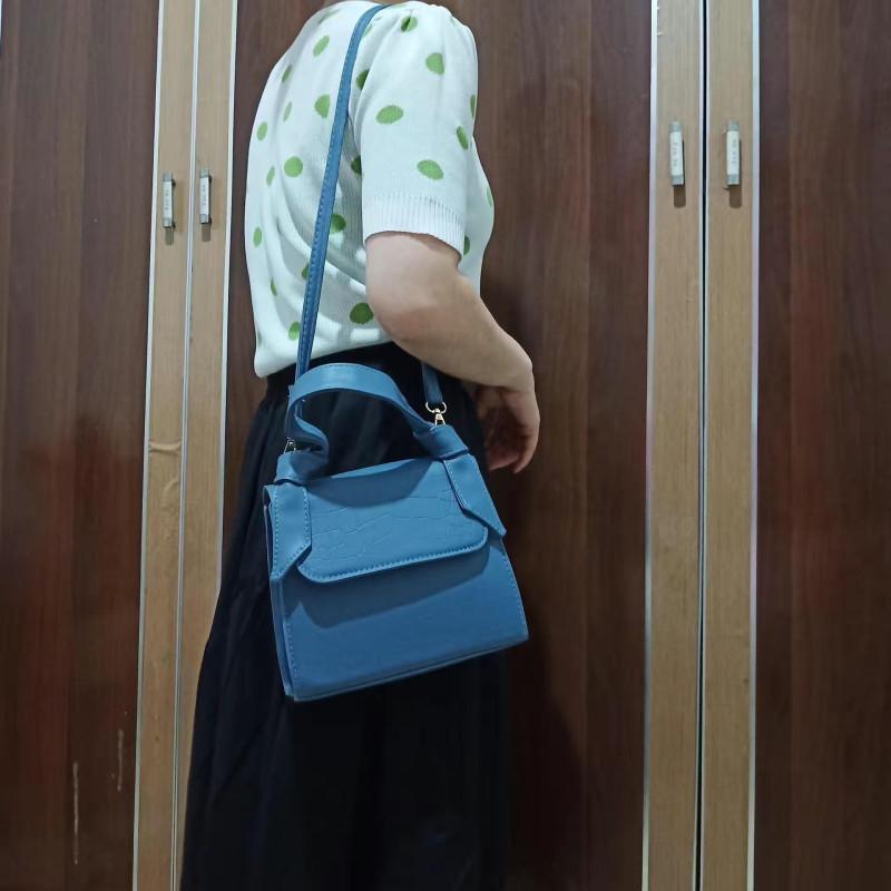 Small Square Bags for Women Hand Designer Luxury Brand PU Leather Shoulder Bag Work Lady Alligator Pattern Crossbody Bag