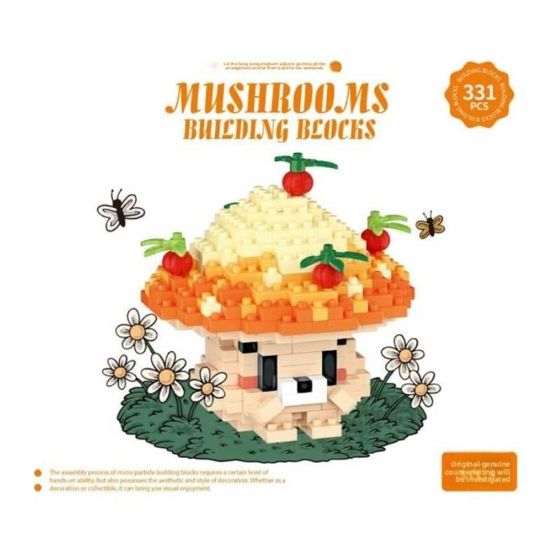 Pilz Bausteine Set Mit Abs Kunststoff Für Kinder Diy Kreatives Spiel Geschenk