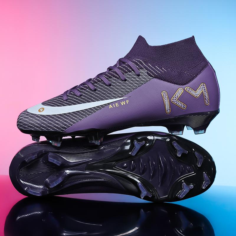 Scarpe da Calcio Borchiate Uomo Comode Professionali Calcio Indoor Originali Resistenti Campo da Calcio Stivali Sportivi