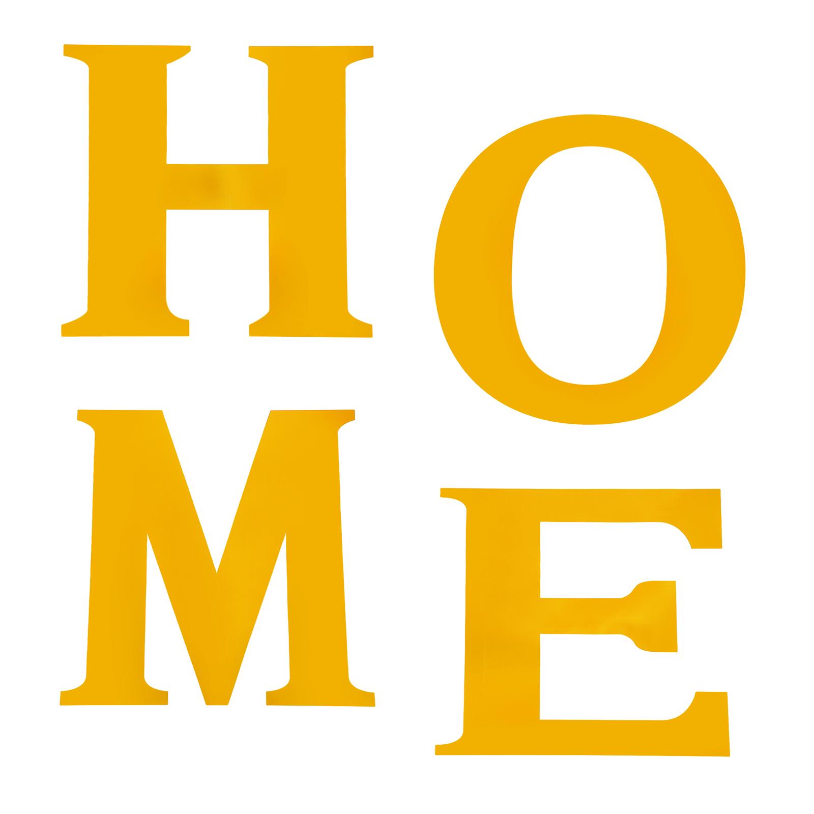 

3D Mirror Acrylic Wall Sticker Letters Wall Sticker Decals Self-Adhesive Wall Home Sign Art Sticker for Wall DIY Home Decoration золотий