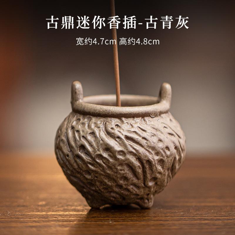 Vintage Stativ Mini Räucherstäbchenhalter Chinesischer Dreibeiniger Linienbrenner Brenner Innenbereich Zen Aromatherapie Sitz Schreibtisch Handwerk