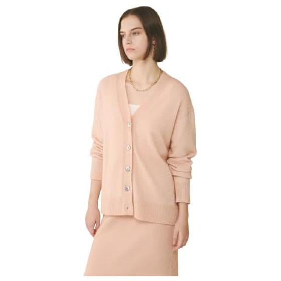 GRACE CONTINENTAL Cardigan 2025SS Film Yarn Knit Cardigan Women s
