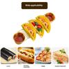 2set Taco Holder Stand With Spoon Salad Cup Rustproof Rack For Kitchen Restaurant Taco Holder Stands