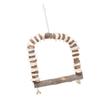 Bird Swing Toy Hanging Swing Perch Stand for Small Parakeets Parrots Birds and CockusesL