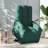 Vidaxl Lift Recliner Massage Chair, Electric, Reclining, Green