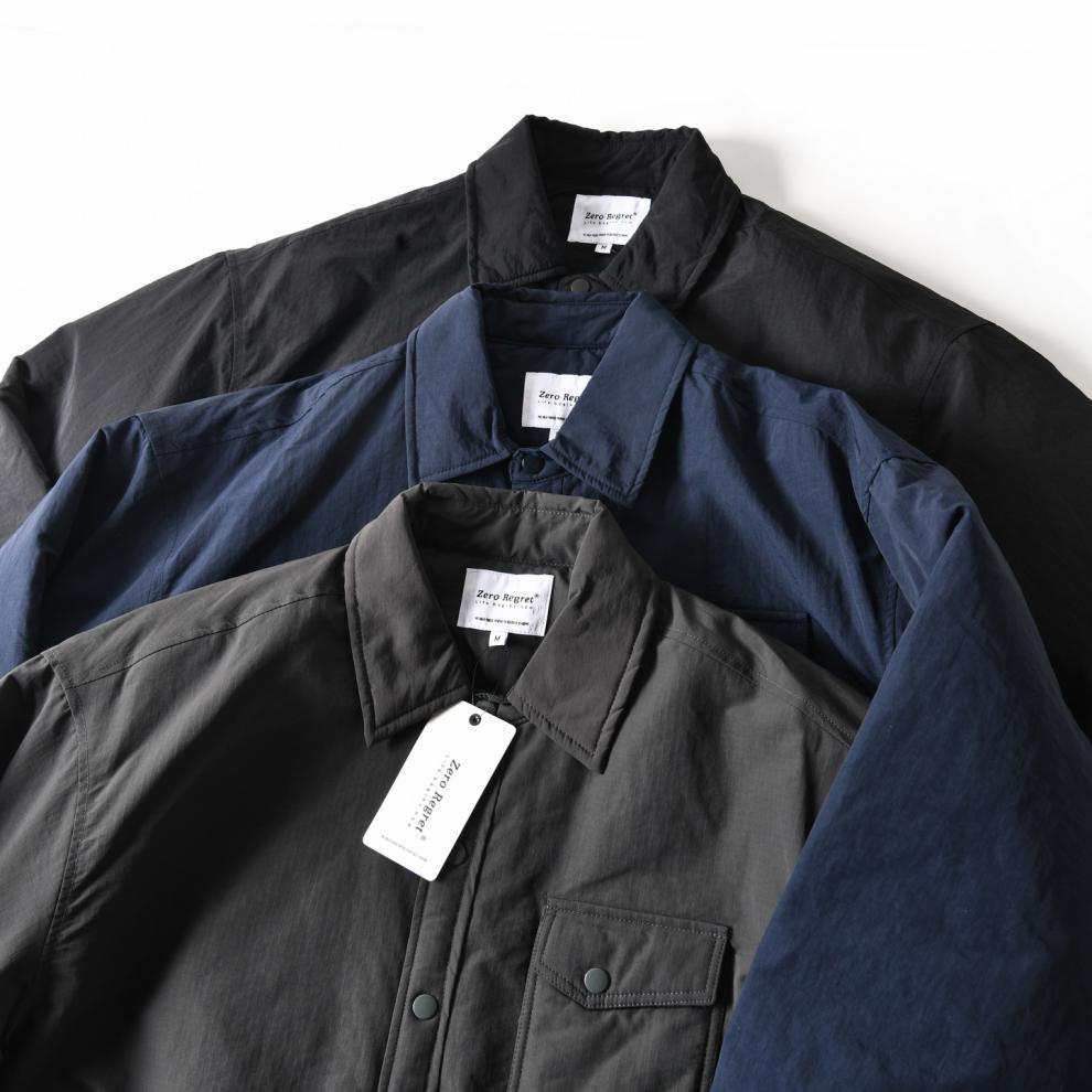 Men's Autumn/Winter Windproof Quilted Cotton Jacket - Water-Repellent, Warm, Casual, Loose Fit