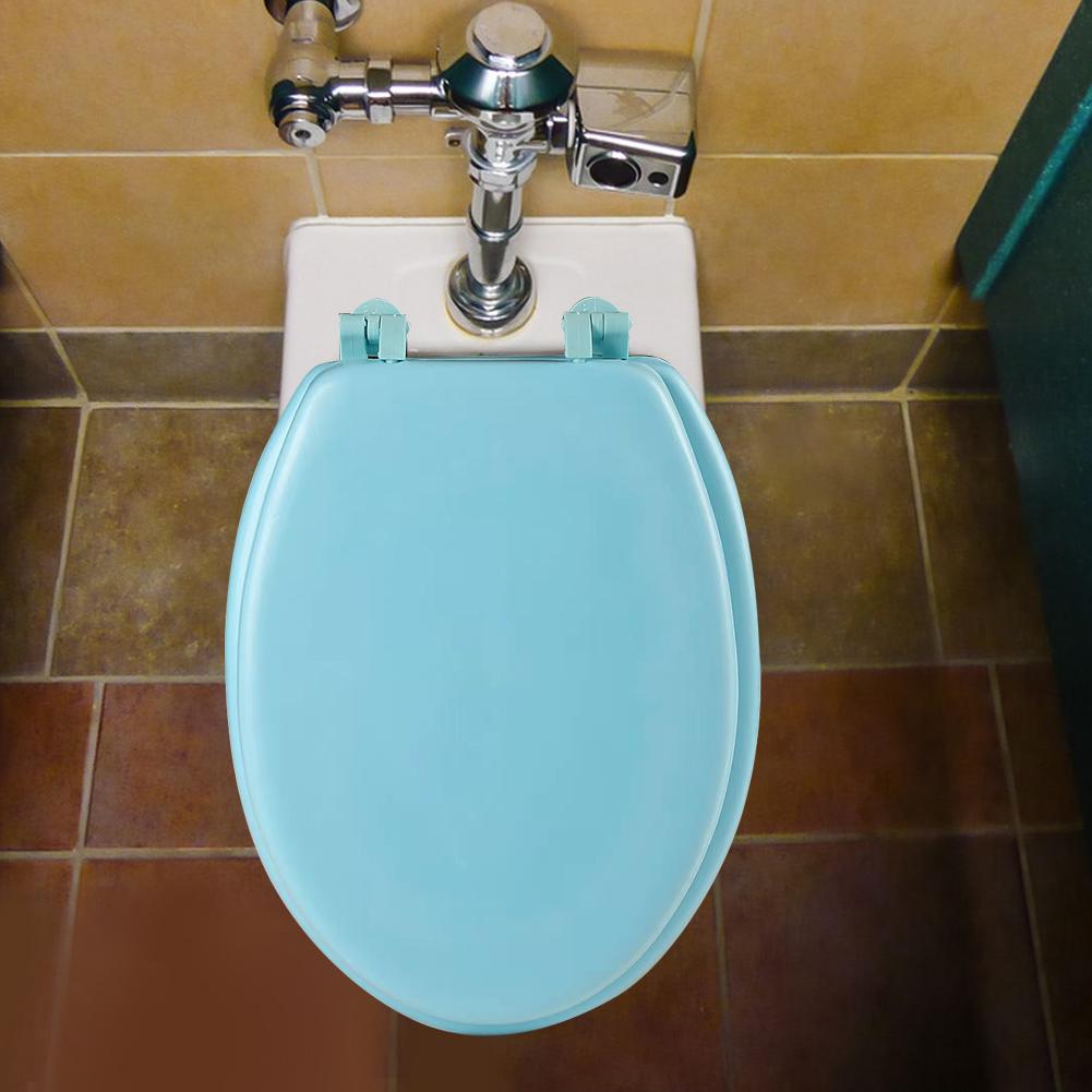 Coprisedile WC Confortevole Sedili Tondi Chiusura Lenta Sedile WC a Rilascio Rapido Coprisedile WC Chiusura Lenta Accessori per il Bagno