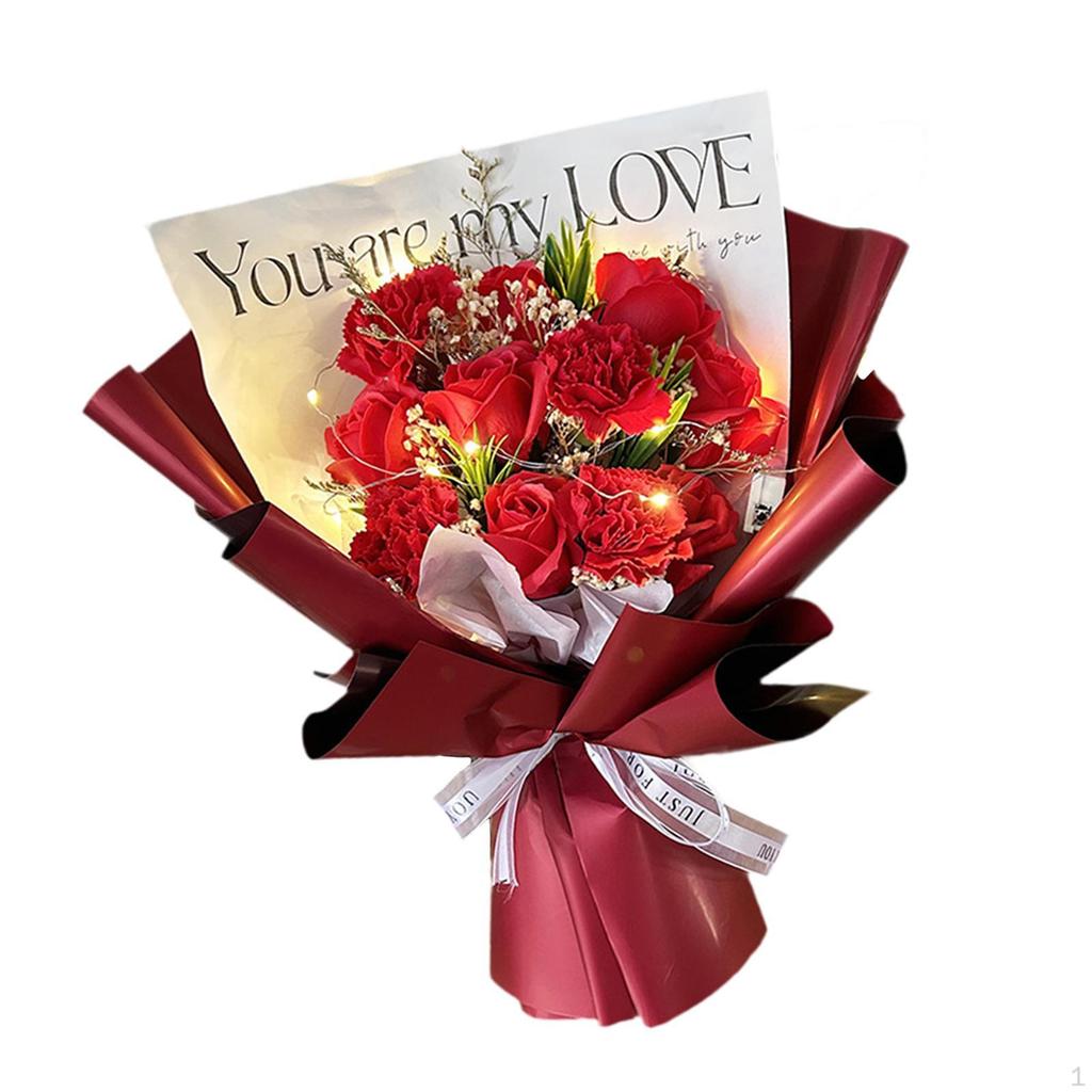 Artificial Soap Flower Arrangement Centerpieces for Various Events And Gatherings