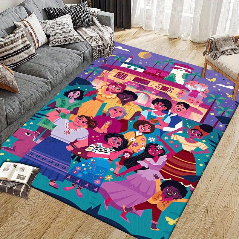 1pc Encanto Carpet Area Rug, Bedroom, and Playroom Durable, Stain-Resistant, and Easy To Clean, Living Room