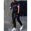 2026 Summer Men's Suit with 3D Printed Pattern Breathable Lightweight Comfortable Leisure Sports Outdoor Men's Clothing