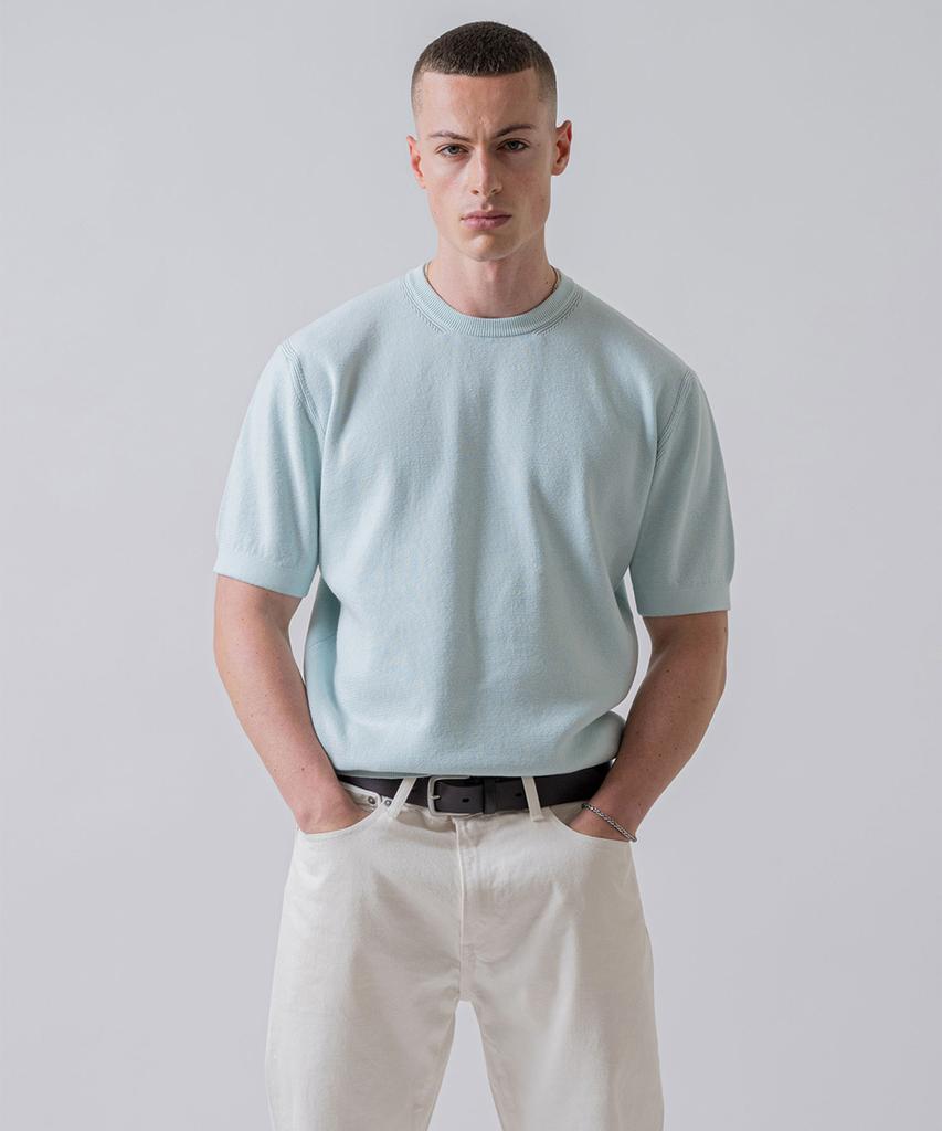 Yaichi Essential Crewneck Knit - Mint Green