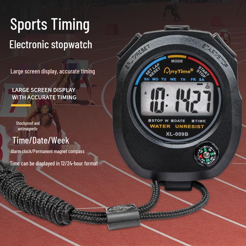 

Dual-Lane Stopwatch Timer XL-009B for Training and Running