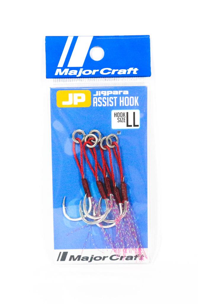 Major Craft JPS-Assist Single Hooks Size LL 5 pc per pack (4586)