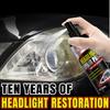 JOKJOK 100ml Ceramic Car Headlight Repair Spray - Advanced Yellowing and Oxidation Remover, Long-lasting Protective Coating