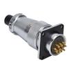500 V WS24 Luftfahrt-Steckdosenstecker, wasserdichter Stromanschluss für Luftfahrt-Steckdosen