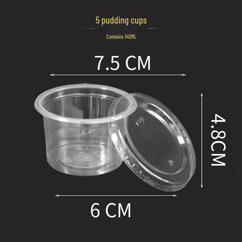 Mini Disposable Tasting Cups, 20-Pack: Ideal for Milk Tea, Jelly, Pudding, or Wine Tasting