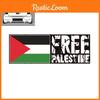 Free Palestine Car Sticker Wholesale Decorative Decal For Auto Body Customizable Design
