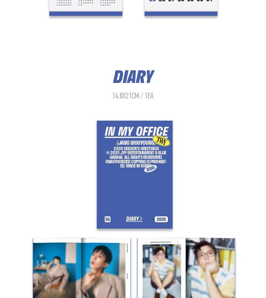 [PRE-ORDER] JANG WOOYOUNG (2PM) [In My Office] 2026 SEASON'S GREETINGS