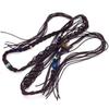 Pure Handmade Cotton Waist Rope Woven Fringed Beaded Famous Style Belt Women's Summer Simple and Versatile Waist Chain Literary and Retro