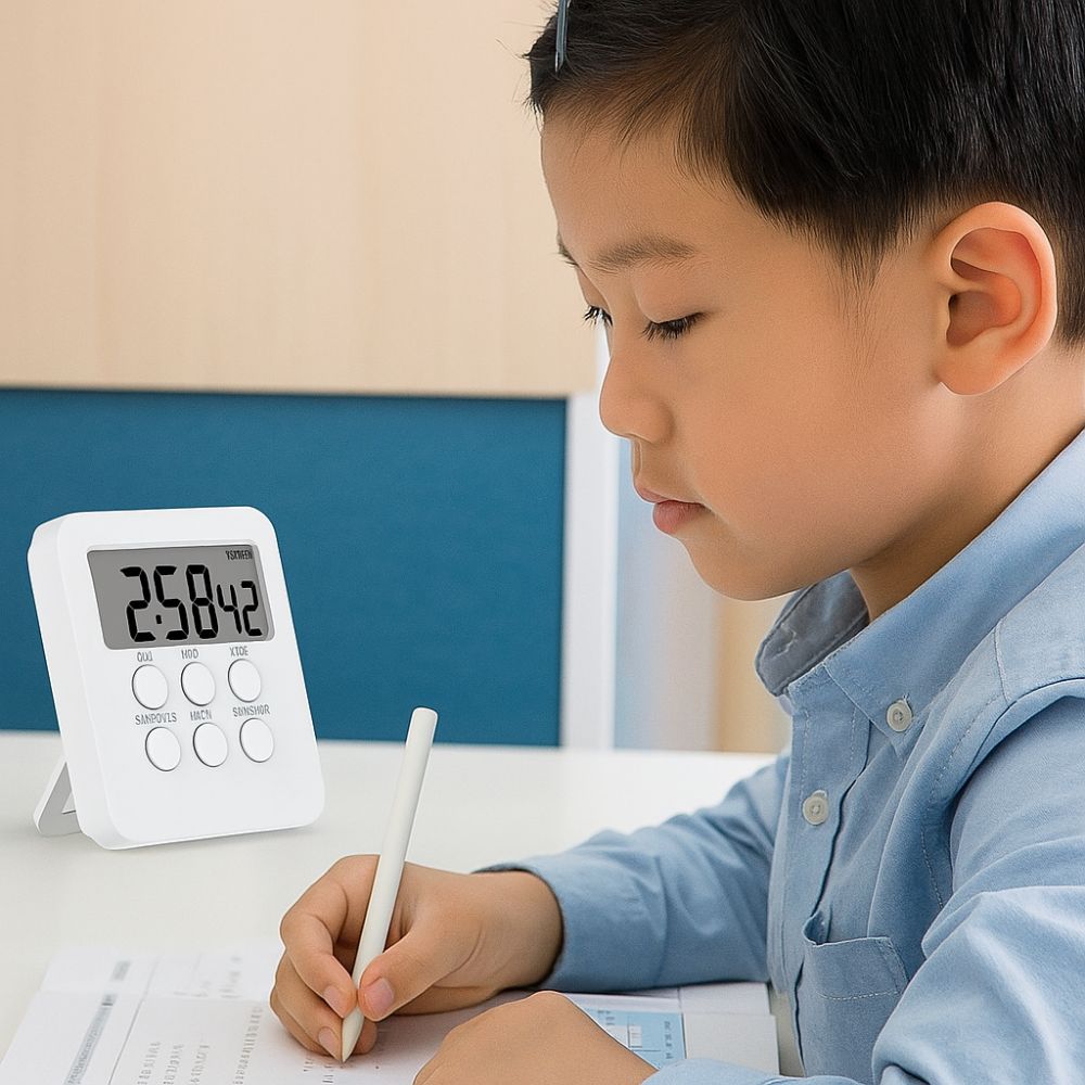 Multifunction Kitchen Timer Visual Setting Countdown Timer Portable Alarm Clock  Educational Use