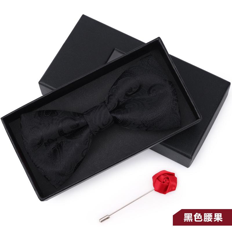 Bow Tie Men'S Wedding Groom Best Man Red Suit Shirt British Brothers Korean Bow Women'S Gift Box