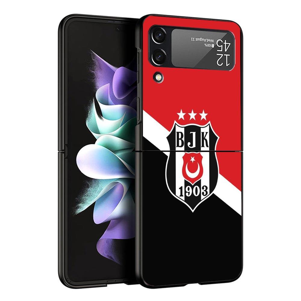 

B-Besiktas B-BJK Black Phone Case For Samsung ZFlip7 ZFlip6 ZFlip5 ZFlip4 ZFlip3 5G Hard Protective Galaxy Z Flip 3 4 5 6 7 Samsung Z Flip 4