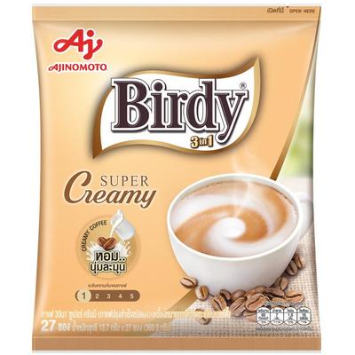 Ajinomoto Birdy 3 viename itin kreminis momentinės kavos mišinys 13,7 g x 27 vnt. - Tailando
