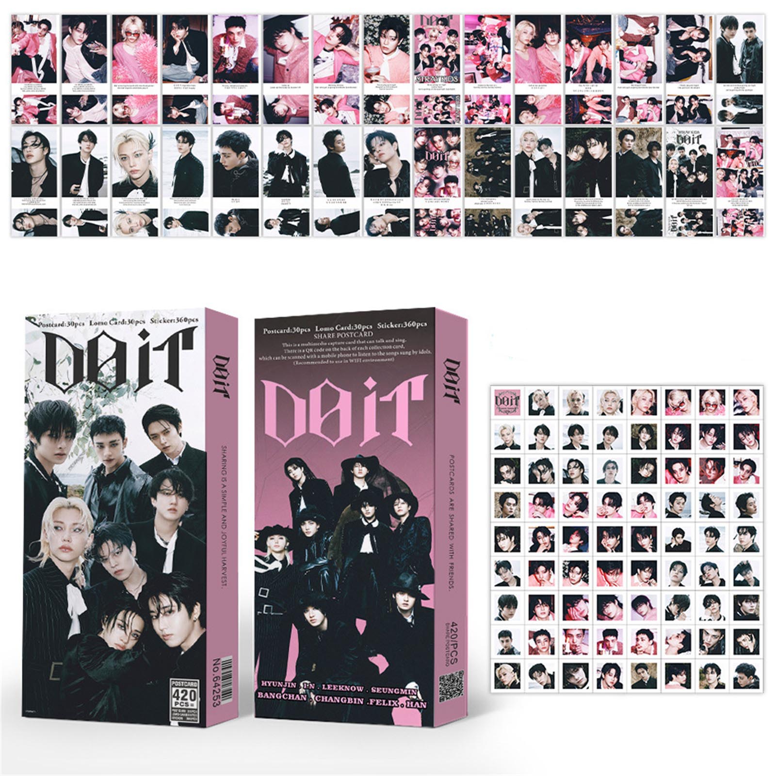 

New Album Message Cards, 420 Audio Sharing Postcards And Gift Cards One Size