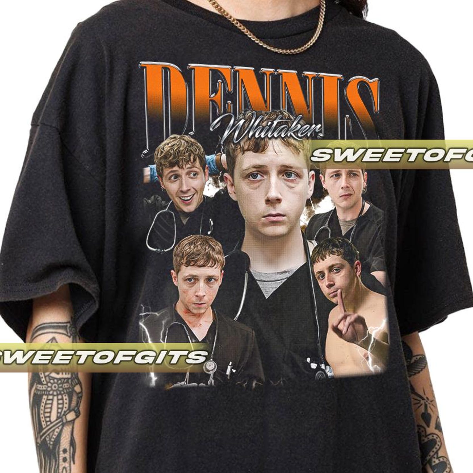 Limited Dr. Dennis Whitaker T-Shirt - Unisex vintage 90s XL