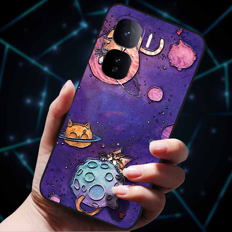 Kwiatowe Wytłaczane Etui 3D Dla vivo iQOO Neo 10 Etui 10Pro Miękkie Silikonowe Etui na Telefon dla vivo iQOO Neo 10 Pro Tylna Pokrywa Coque Torba