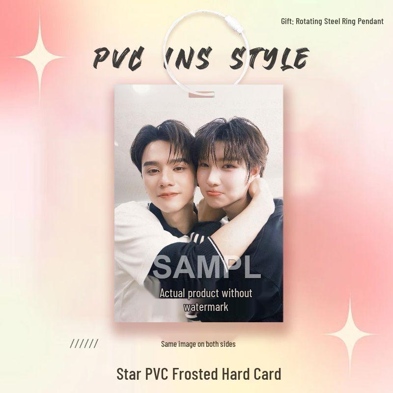 Thai Star Kengnampimg CP Support PVC Card Star Competition Ita Bag Pendant Ornament