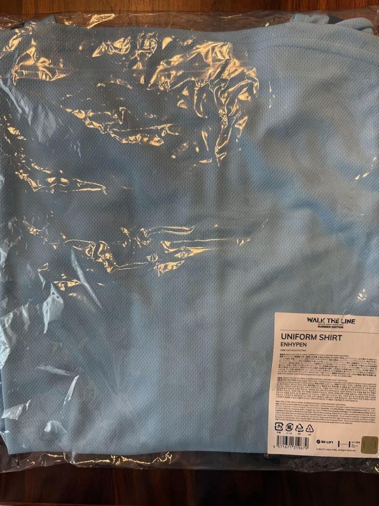 [USED] ENHYPEN uniform shirt trading card