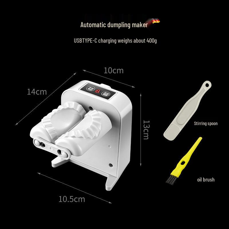 Wireless Mini Electric Dumpling Maker – Fully Automatic Household Kitchen Appliance