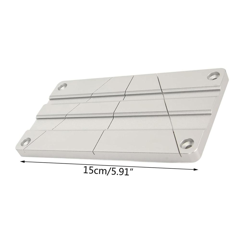 Professionelles Bandschneide-Set 1/2 1/4 10 Zoll Open Reel Bandmedien Schneideblock-Kit für Revoxsonido