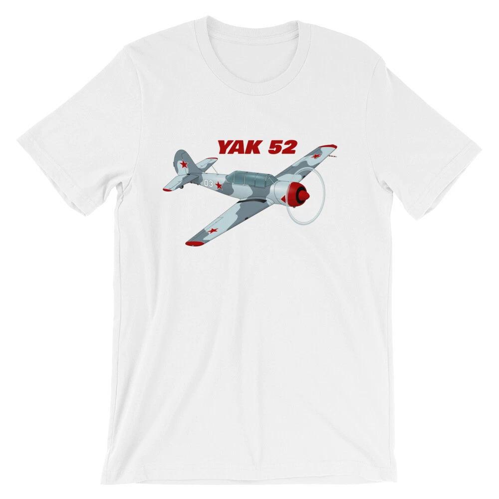 Yakovlev Yak-52 Airplane T-shirt - Personalized with N# 3XL