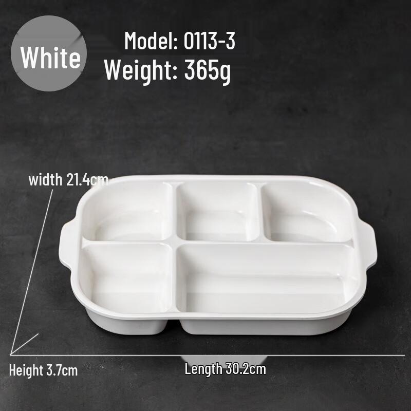 Набор меламиновых сервировочных тарелок JINMEILI с несколькими отделениями