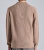 Beoteunseoul Wool Blend Open Collar Knit (Beige)