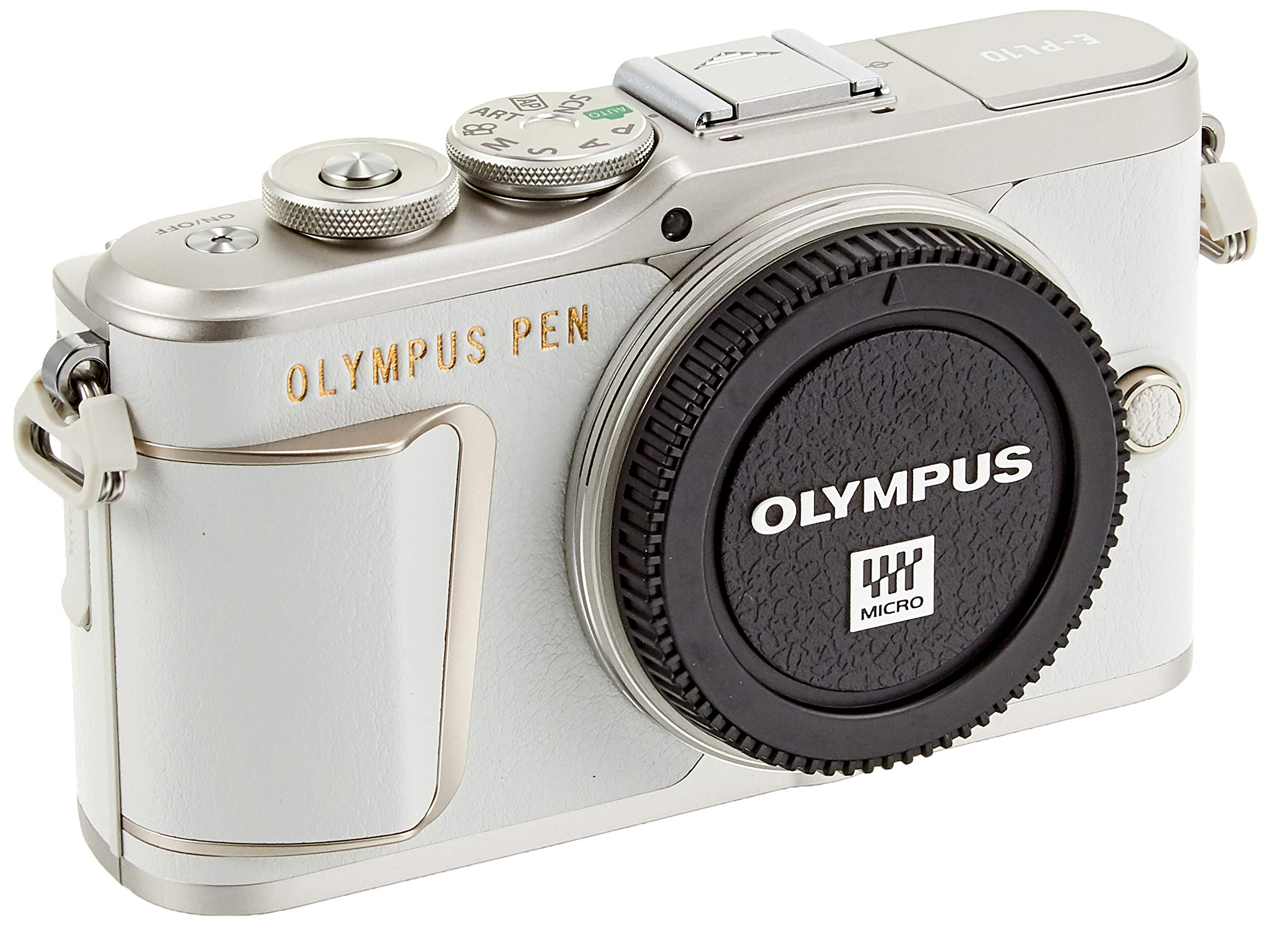 

Бездзеркальний фотоапарат OLYMPUS PEN корпус білий однолінзовий E-PL10