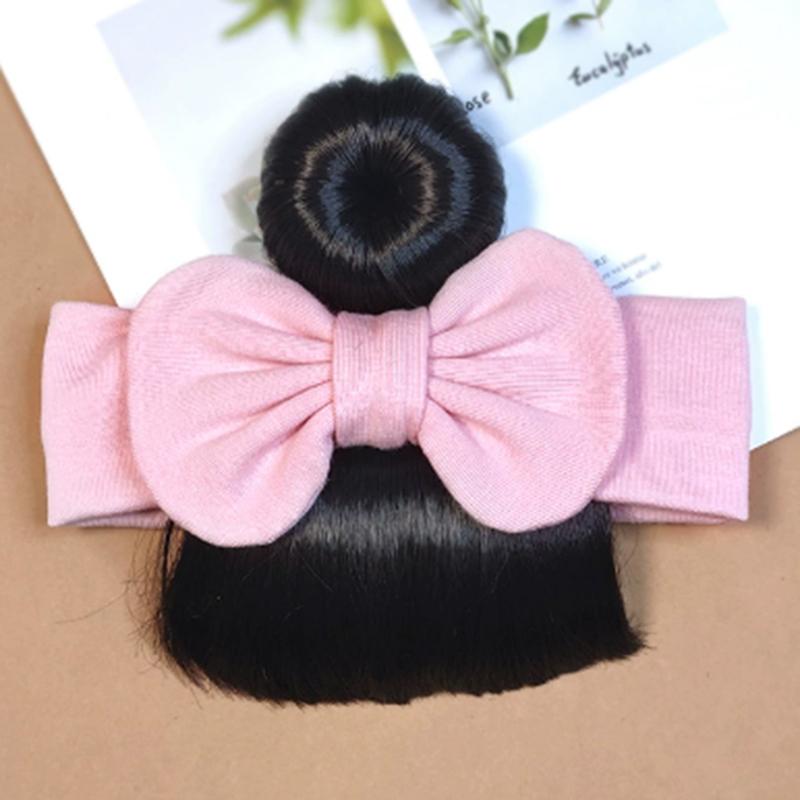 New Year Christmas Infant Baby Girl Hair Accessories Wig Hat 0-1Y Newborn Children Kids Girls Bow Cosplay Headbands Headwear
