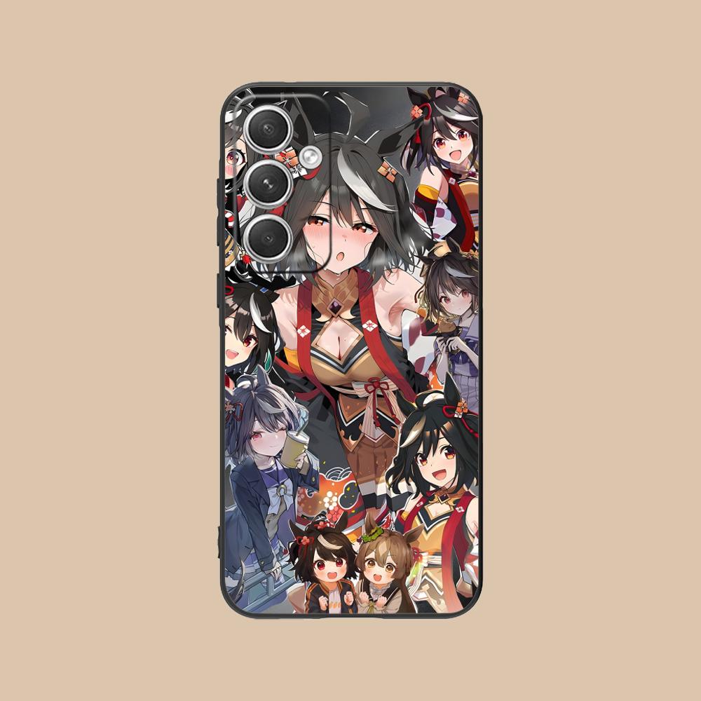 Anime Uma Musume Kitasan Phone Case for Samsung Galaxy S26 S25 S24 S23 S22 S21 S20 Note20 Plus FE Ultra Colorful Cover Pretty