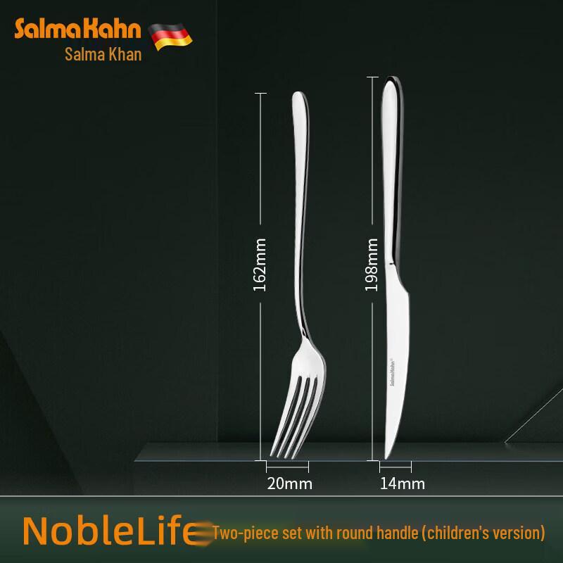 Qiwei 304 Stainless Steel Western Cutlery Set