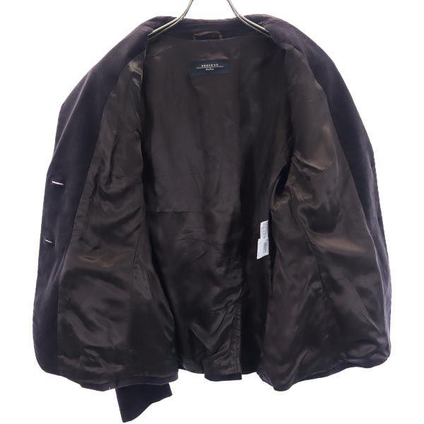 MAX MARA WEEKEND Tailored Jacket 44 Brown Velor-like Women Used