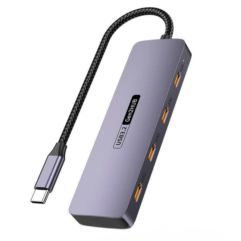 

Thunderbolt 4 Type-C High-Speed Dock: 10GB USB 3.2 Gen 2 Four-in-One Expansion Hub.