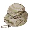 Tactical Camouflage Short Brim Bucket Hat  t Outdoor Uv Protection Fishing Hiking Hunting Hat Sun Shade Cap