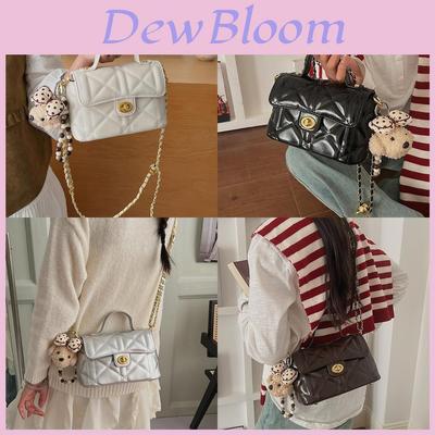 Pu Chain Strap Square Bag With Zipper Pocket For Daily Wear