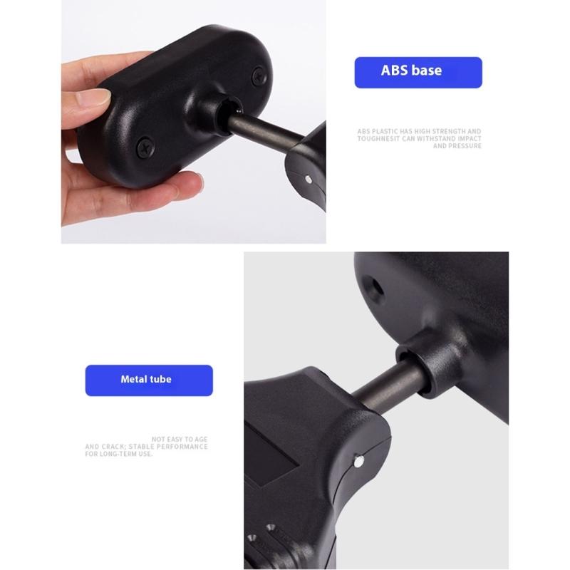 Automatic Lock Wall Hanger Guitar Violin Holder Easy Installation Space Efficient Organizer Plastic and Metal Texture