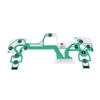 10Pcs Replacement Part Green Keypad Conductive Film For Sony Playstation 4 PS4 Controller