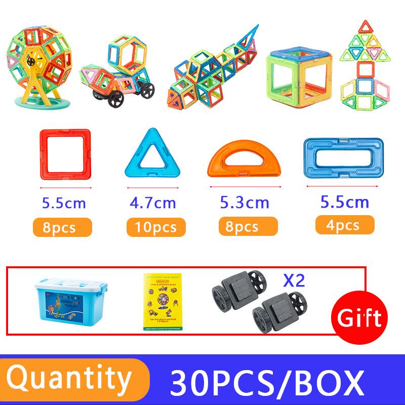 Magnetic Building Blocks for Kids - Educational and Strong Magnet Toy Set