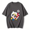 2026 Girls Super Powerful Blouse Training Streetwear Tshirts Womens Tee Highquality Fitness Family Matching Outfits Summer Top
