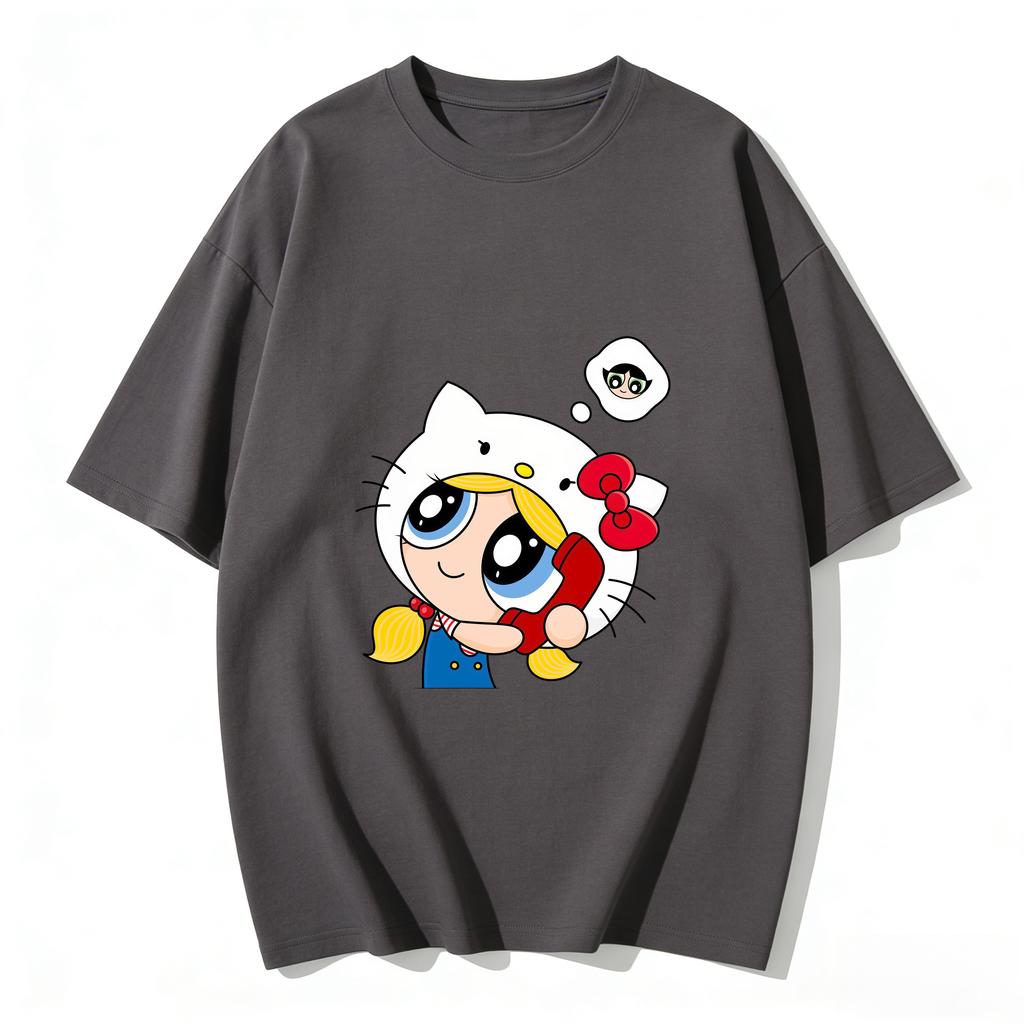2026 Girls Super Powerful Blouse Training Streetwear Tshirts Womens Tee Highquality Fitness Family Matching Outfits Summer Top